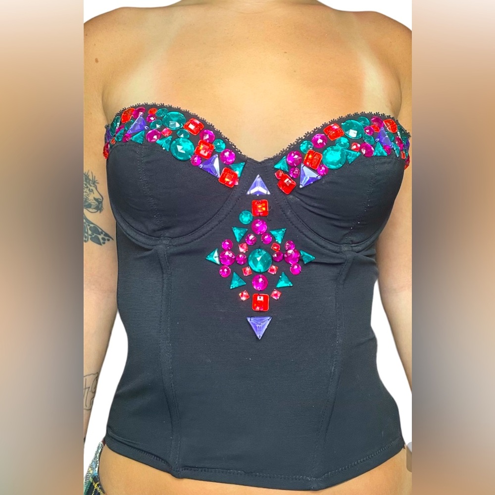 Vintage Forever 21 Bustier Corset Top